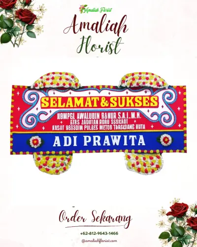 Karangan Bunga Ucapan Selamat lebakpeundeuy