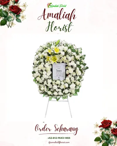 Krans Bunga Duka Cita lebakpeundeuy